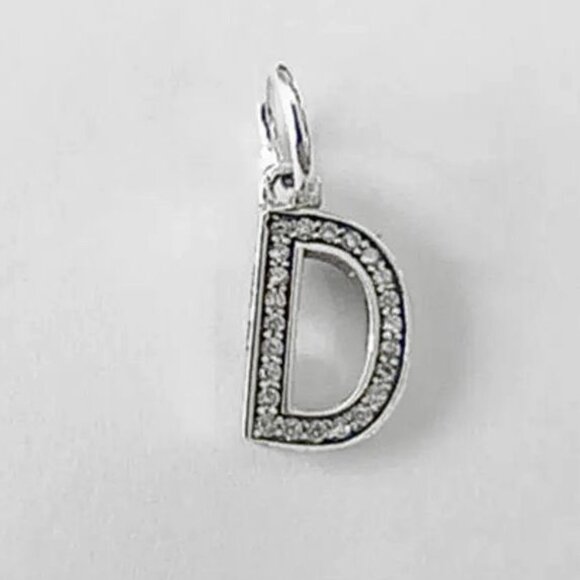 CLEARANCE!!   Pandora Initial D Dangling Charm - Picture 2 of 4